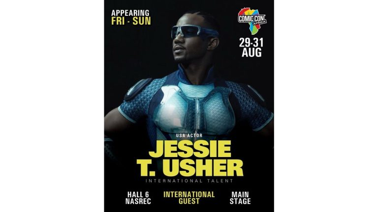 A-Train Is Coming to Jozi: Jessie T. Usher Confirmed for Comic Con Africa 2025