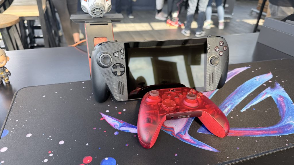 ROG Xbox Ally X on display