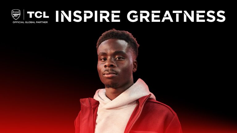 TCL, Bukayo Saka, and Why This One Hit Me Right in the Feels as an Arsenal Fan Bukayo Saka TCL Brand image