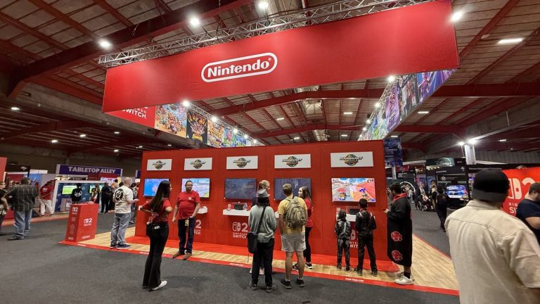 Switch 2 Success Couldn’t Stop Nintendo’s 10% Share Price Drop People at the Nintendo stand at Comic Con Africa
