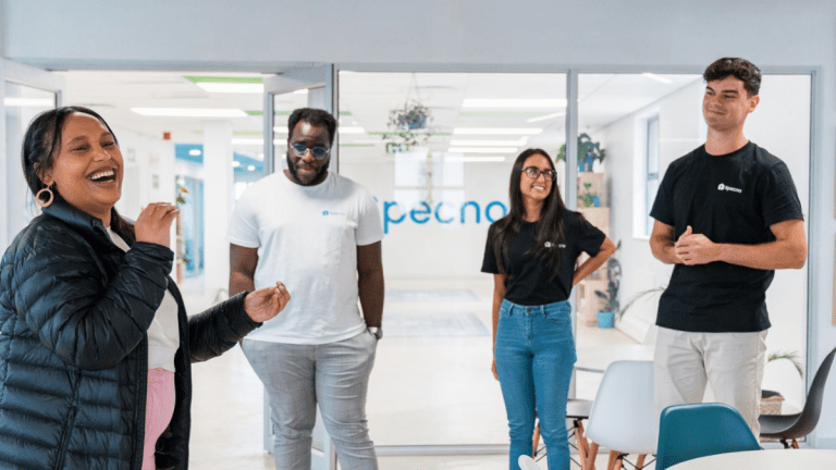 Specno team working on product strategy and development planning in South Africa