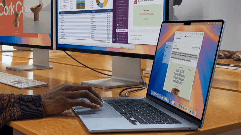Customer trading in a Windows laptop at iStore South Africa for a MacBook Neo with guaranteed trade-in value