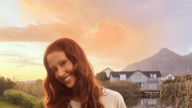 Shannon Elizabeth shares a scenic Instagram photo from South Africa, praising the country's beauty and saying it changed her life.