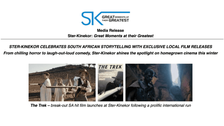 Ster-Kinekor celebrates South African cinema with two exclusive local film releases