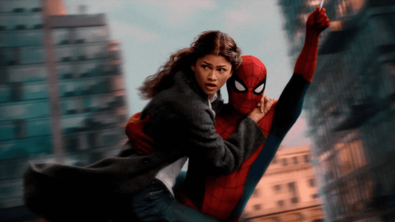 Tom Holland as Spider-Man in Spider-Man: Brand New Day, which has crossed $2 billion worldwide amid debate over superhero fatigue.