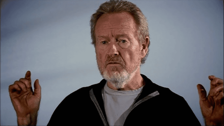 Director Ridley Scott, who says he considers himself an influencer after nearly five decades of shaping Hollywood filmmaking.