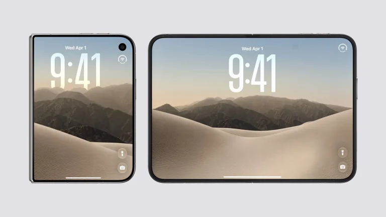 iPhone Duo outer and inner display