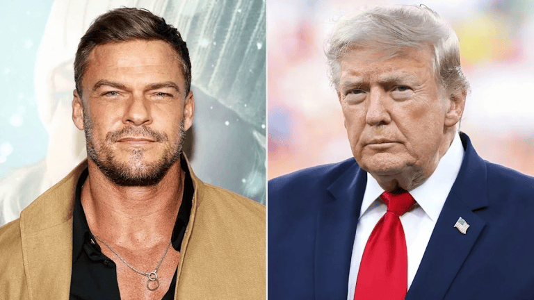 Alan Ritchson suggests that plans to adapt Lee Child’s Die Trying changed after Donald Trump’s re-election.