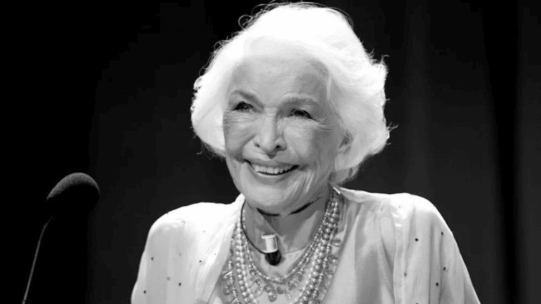 Ellen Burstyn at the 2026 Venice Film Festival, where the 93-year-old actress received the Golden Lion for Lifetime Achievement.