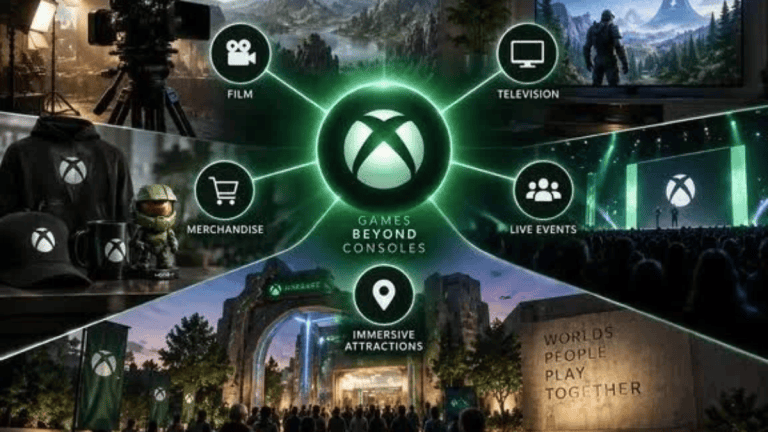 Microsoft’s new Xbox XP division will expand its gaming franchises into films, television, merchandise and physical experiences.